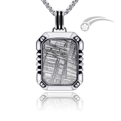 Engine Power Meteorite Pendant Mens Stainless Steel Pendant  18*25mm