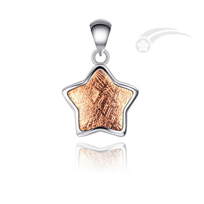 Star Meteorite 925 Sterling Silver Pendant Fashion Jewelry Various Sizes