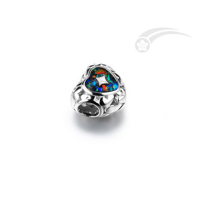Fashionable Heart Bead Galaxy Jewelry For Kinds Star Meteorite Inlay