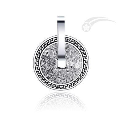 25mm Donut Meteorite Stainless Steel Jewelry Pendant Fashionable
