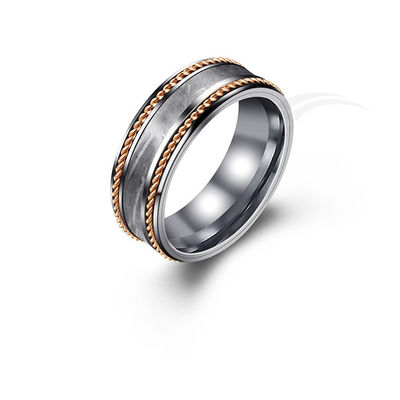 Limited Edition Meteorite Ring Band With WidmanstäTten  Patterns