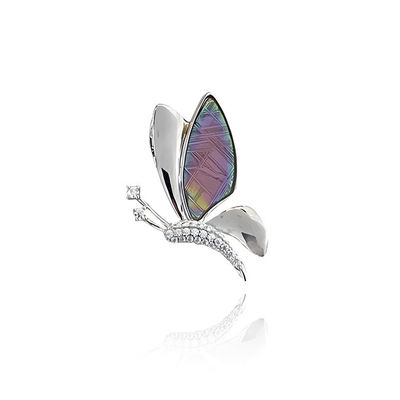 Vivid Butterfly Meteorite Pendant 925 Sterling Silver Pendant  Stylish