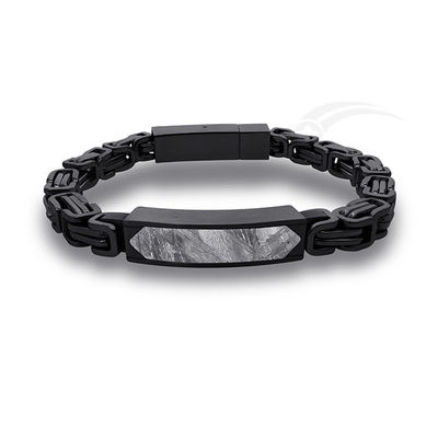 Special Chain Meteorite Stainless Jewelry Bracelet With Unique Meteorite